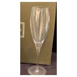 LL - Set of 6 Christofle Albi Champagne Flutes in Gift Boxes