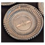 LL - Set of 6 Vintage Wallace Sterling Silver Nut Cups