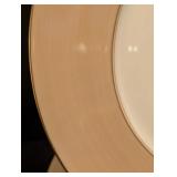 LL - Set of 5 Jean Louis Coquet Limoges Damas Charger Plates 12.5 Inch