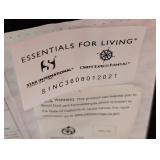 ML - Pair of Essentials for Living Stitch and Hand Swivel Club Chairs