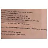 ML - Miroslaw Balka Signed Lithograph "Crossroad in A"