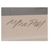 ML - Miroslaw Balka Signed Lithograph "Crossroad in A"