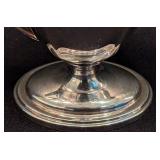 LL - Vintage Gorham Sterling Silver Creamer 2444 Plymouth Pattern Monogrammed