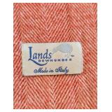 LL - Pair of Lands Downunder Italian Herringbone Throw Blankets 61 x 54 Inches