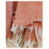 LL - Pair of Lands Downunder Italian Herringbone Throw Blankets