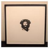 LL - Adam Helms Framed Direct Gravure Print Untitled Portrait Che Guevara