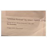 LL - Adam Helms Framed Direct Gravure Print Untitled Portrait Che Guevara