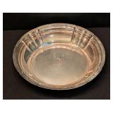 ML - Vintage Duchin Sterling Silver Bowl 8.5 Inch Monogrammed