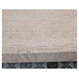 ML - Large Seagrass Coffee Table Ottoman