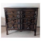 ML - Antique Style Johnson Furniture Co. Dresser with Ornate Detailing