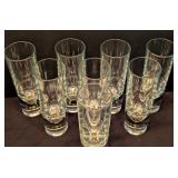 LL - Set of 8 Carlo Moretti Bullet Glasses