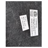 ML - Petite Table Lamp with Square White Shade and Wood Base