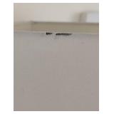 ML - Petite Table Lamp with Square White Shade and Wood Base