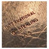 LL -Vintage International Sterling Silver Plate 9.25 Inch