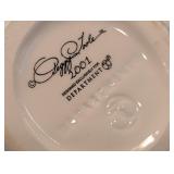 LL - Assorted Christmas Servingware Set with Santa Mugs and Mariposa Platter