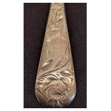 LL - Pair of  Vintage Wallace Sterling Silver Serving Spoons