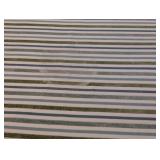 ML - Velvet Striped Tablecloth for 4.5 ft Table