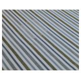 ML - Velvet Striped Tablecloth for 4.5 ft Table