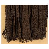LL - Teri Jon by Rickie Freeman Black Lace Dress Size 6