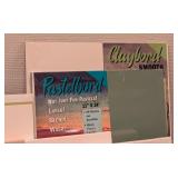 LL - Assorted Stretched Canvases and Art Panels Collection