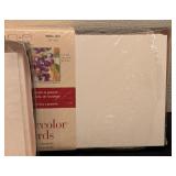 LL - Lot of Watercolor Cards and Fabriano Folded Card Stationery