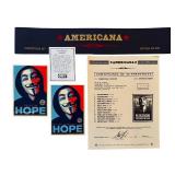LL - Shepard Fairey Americana Box Set Signed Limited Edition
