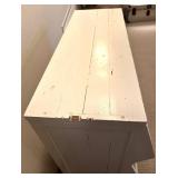 LL - Vintage Wooden Organizer Shelf Unit with 8 Compartments