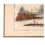 LL - "Morning Run" Framed Print by James Dayton