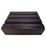 LL - Chazin Interiors Ebony Planked Cocktail Table