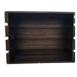 LL - Chazin Interiors Ebony Planked Cocktail Table