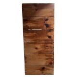 LL - Vintage Solid Wood Bookshelf