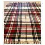 LL - Pottery Barn Wool Plaid Blanket 37x52 Inches