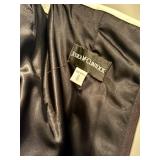 LL - Jessica McClintock Black and White Strapless Dress Size 6 with Lace Trim