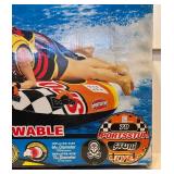 LL - SPORTSSTUFF Stunt Flyer Towable Inflatable Water Tube 70 Inch Deck