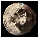 LL - Steuben Crystal Apple Paperweight