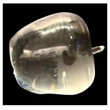 LL - Steuben Crystal Apple Paperweight