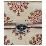 LL - Home Textiles Set: 2 Pottery Barn Plaid Pillows, Brahms Mount Throw, Swans Island Gray Blanket, Jon Robshaw Cover