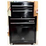 LL - 5 Drawer Black Tool Center ML-305BK with Assorted Hand Tools