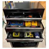 LL - 5 Drawer Black Tool Center ML-305BK with Assorted Hand Tools