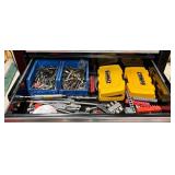 LL - 5 Drawer Black Tool Center ML-305BK with Assorted Hand Tools