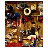 LLS - Extensive Lot of Hand Tools and Workshop Supplies