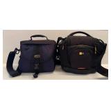 LL - Set of 2 Camera Shoulder Bags - Lowepro and Case Logic