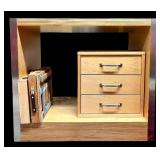 LL - Art Table with 3-Drawer Storage, Reeves Paint Set, and Tabletop Easel