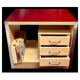 LL - Art Table with 3-Drawer Storage, Reeves Paint Set, and Tabletop Easel
