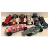 LL - Set of 8 Pinewood Derby Cars Assorted Designs