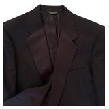 LL - Southwick Black Suit Jacket with Pants, 36 Inch Waist