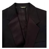 LL - Southwick Black Suit Jacket with Pants, 36 Inch Waist