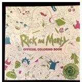 LL - Set of 4 Adult Coloring Books Including Rick and Morty and Lost Ocean