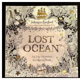 LL - Set of 4 Adult Coloring Books Including Rick and Morty and Lost Ocean