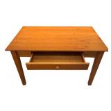 LL - Wood Desk with Drawer, Made in Brazil